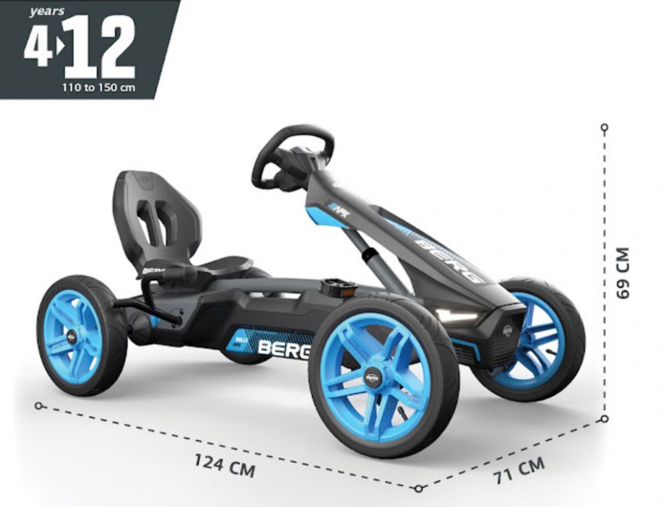 Веломобиль Berg Rally APX Blue BFR Веломобиль Berg Rally APX Blue BFR